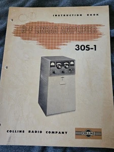 Collins Radio 30S-1 manual - Picture 1 of 3