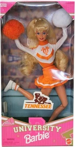 Barbie Vintage 1997 University of Tenn. Cheerleader Mattel #17554 New sealed box - Picture 1 of 2