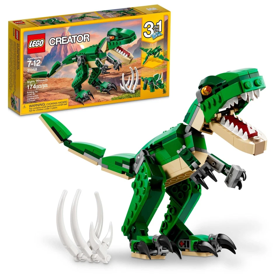 LEGO Creator 3 in 1 Robo Explorer Creator Mighty Dinosaur - Image 1 of 4
