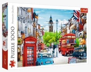 NEW Trefl Jigsaw Puzzle 1000 Pieces Premium Quality London Street - Picture 1 of 2