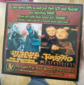 Insane Clown Posse ICP VS Twiztid phat or wack? Clean Disc und Sleeve - Bild 1 von 4