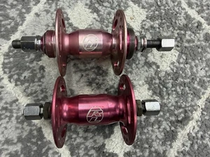 Redline Old School 36 Spoke Front and Rear BMX Bike Hubs High Flange - Picture 1 of 4