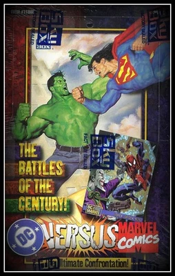 1995 DC versus Marvel 💥 Fleer/Skybox 💥Juego base completo 100 cartas 💥 Casi nuevo Foto 1 de 4