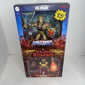 MOTU Masters of the Universe X Stranger Things: He-Man & Vecna Figure Confezione da 2 - Foto 1 di 2