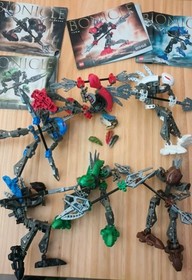 LEGO Bionicle Rahkshi 99% Complete Set With Kraata