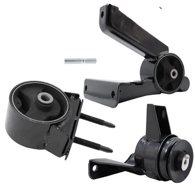 For 07-11 Suzuki Swift 1.5L Rear & Right Front Set of 3 Engine Motor Mounts - Image 1 of 4