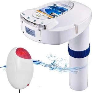 IC ICLOVER Pool Alarm with Remote Receiver, Immersion Drown Monitor System, Pool - Picture 1 of 9