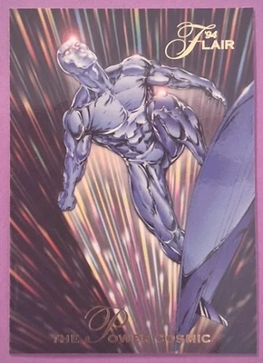1994 FLAIR MARVEL #21 Silver Surfer The Power Cosmic  - Image 1 of 2