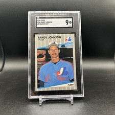 1989 Fleer Randy Johnson Rookie Card #381 RC HOF