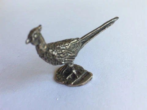 Solid silver Pheasant Cover