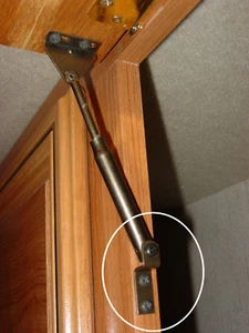 Brace for Cabinet Door Support Strut Motorhome RV Camper Trailer - repair fix - Picture 1 of 6