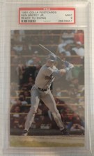 1991 Colla Postcards Ken Griffey Jr. Ready To Swing PSA 9