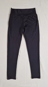 Black Lycra Dance Leggings Roch Valley Jazz Modern Girls Size 3A (11-13 Years) - Picture 1 of 2