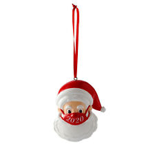 2020 Santa Claus With Mask Quarantine Christmas Tree Hanging Ornaments Decor