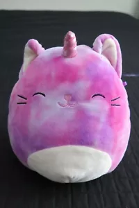 SQUISHMALLOWS CALI CATICORN PINK TD 8" PLUSH CLEAN AUTHENTIC SMOKE PET FREE HOME - Picture 1 of 3