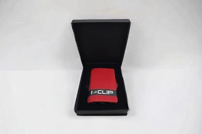 I-CLIP Kartenetui Lochprägung Rot 12 Fächer Modern - Bild 1 von 4