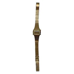 Vintage Caravelle Digital Quartz Women’s Gold Tone Watch For Parts Or Repair - Picture 1 of 5
