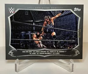 RVD JERICHO TRIPLE H BOOKER T KANE HBK 2015 TOPPS WWE UNDISPUTED BLACK SP /99 - Picture 1 of 1