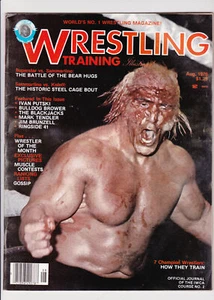 Wrestling Training Illustrated July 1976 Magazine Bloody Superstar Billy Graham - Picture 1 of 10