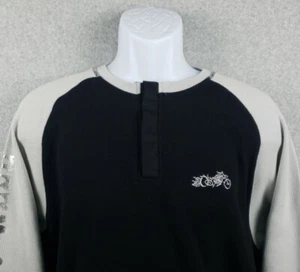 RideRdie Men's Shirt Metal Snap Long Sleeve XL - Picture 1 of 6