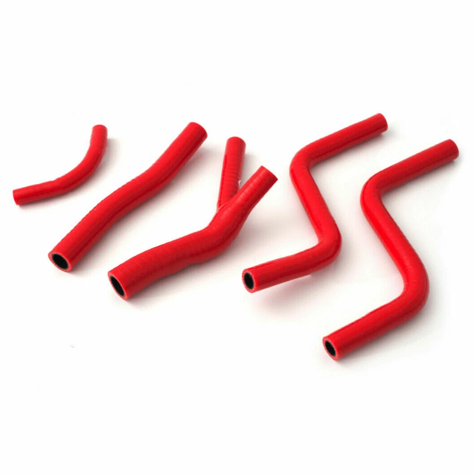 Manguera de refrigerante de silicona roja para Honda CR250R CR 250R CR250 R 1985 1986 1987 Foto 1 de 1