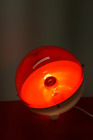 Space Age Kugellampe 70er Kunststoff Bodenlampe