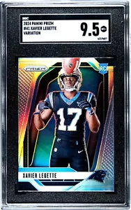 2024 Panini Prizm Xavier Legette Silver Rookie Variation SGC 9.5 - Picture 1 of 2
