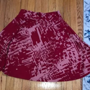 LuLaRoe rot und rosa Rock Gr. 14 - Bild 1 von 9