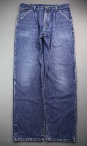 Jeans Wrangler Premium vintage uomo anni 80 relax plissettato USA 34x32 (Msr 33x31) - Foto 1 di 8