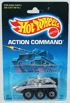 Hot Wheels Radar Ranger Action Command Series - 5022 NRFP 1986 Silver CTS 1:64 - Image 1 of 4