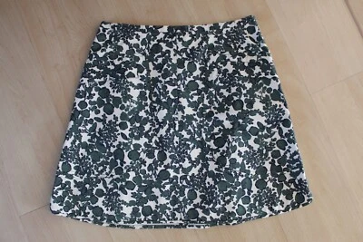 Falda Tory Burch Mujer Blanca/Verde 'Priscilla' Talla 8 Foto 1 de 4