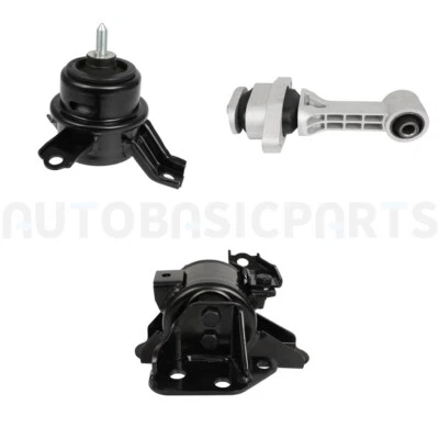 For 2010-2011 Kia Soul L4 1.6L 3 Pcs Engine Motor Trans Mount — 第 1/4 张图片