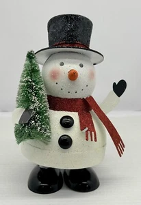 Schneemann Frühling Bommel Weihnachten 10" groß Weihnachtsdekoration - Bild 1 von 11