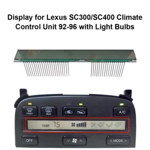 Display for Lexus SC300 SC400 Climate Control Unit 92-96 40 Pins - Picture 1 of 2