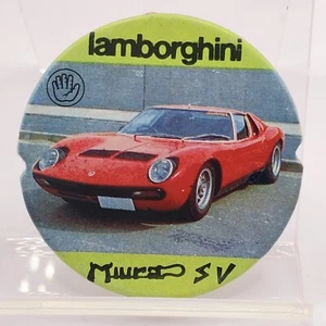 Lamborghini SV "Menko" Tarjeta Retro Supercoche De Colección Hecho en Japón Raro Envío Gratis - Imagen 1 de 8