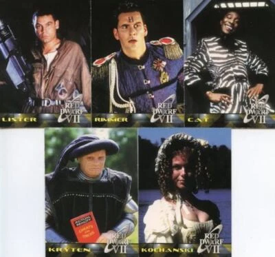 Red Dwarf Video Series VII Card Set 5 Cards - Image 1 of 2