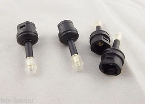 10pcs TosLink Optical Adapter TOS Link Female to 3.5mm Mini Male Plug Converter - Picture 1 of 5