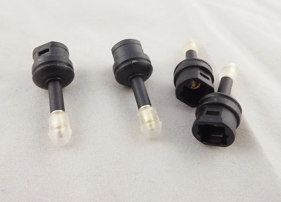 10pcs TosLink Optical Adapter TOS Link Female to 3.5mm Mini Male Plug Converter - Image 1 of 1