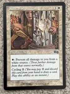 MTG Rune of Protection White URZA'S SAGA NM WHITE Magic the Gathering - Bild 1 von 1