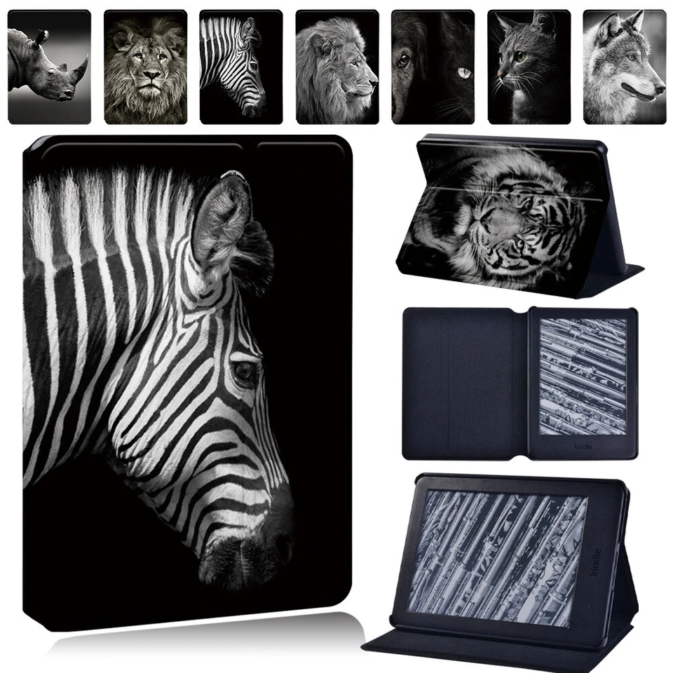 Animals Leather Stand Cover Case -For Amazon Kindle 11th Generation 2022(C2V2L3)