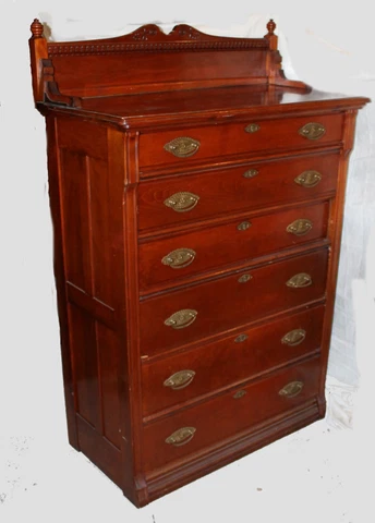 Antique Cherry High boy Chest of Drawers Cover
