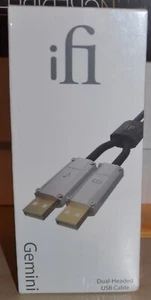iFi Gemini dual headed usb cable new 1.5 meter - Picture 1 of 6