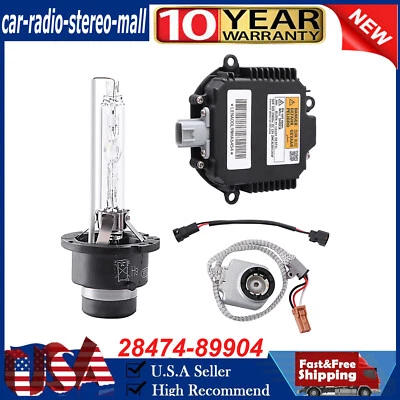 For Nissan Infiniti 28474-89904 HID Xenon Headlight Ballast w/ Igniter Cord Bulb - Image 1 of 4