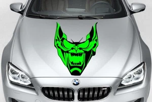 GREEN GOBLIN SPIDERMAN MARVEL COMICS SUPERHERO VINYL DECAL CAR TRUCK TRIBAL - Foto 1 di 1