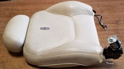 1997 1998 Lincoln Mark VIII RH Passenger Side Seat Back Ivory Grade B - Image 1 of 4