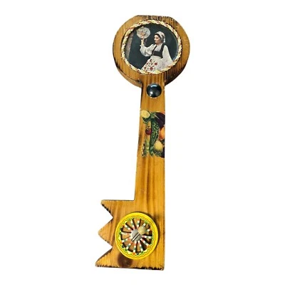 Vintage Italian Decorative Wall Key – Mid-Century Souvenir – 11.5” x 3.75” - Image 1 of 4