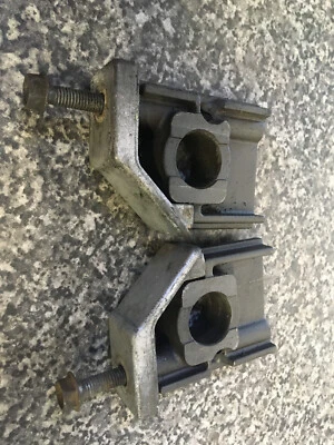 Par de soportes de husillo trasero bloques ajustadores cadena Ducati ST3 ST2 ST4 Foto 1 de 2