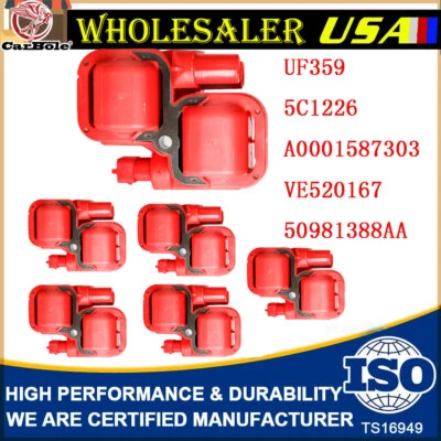 Bobina de encendido 6 piezas para Mercedes Benz E320 E430 E500 E55 G500 G55 ML320 ML350 Foto 1 de 4