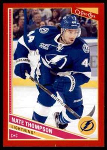 2013-14 O-PEE-CHEE OPC RED NATE THOMPSON TAMPA BAY LIGHTNING #249