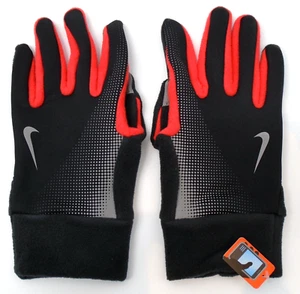 Nike Thermal Tech Gloves Women's Anthracite/Bright Crimson/Silver - Picture 1 of 6
